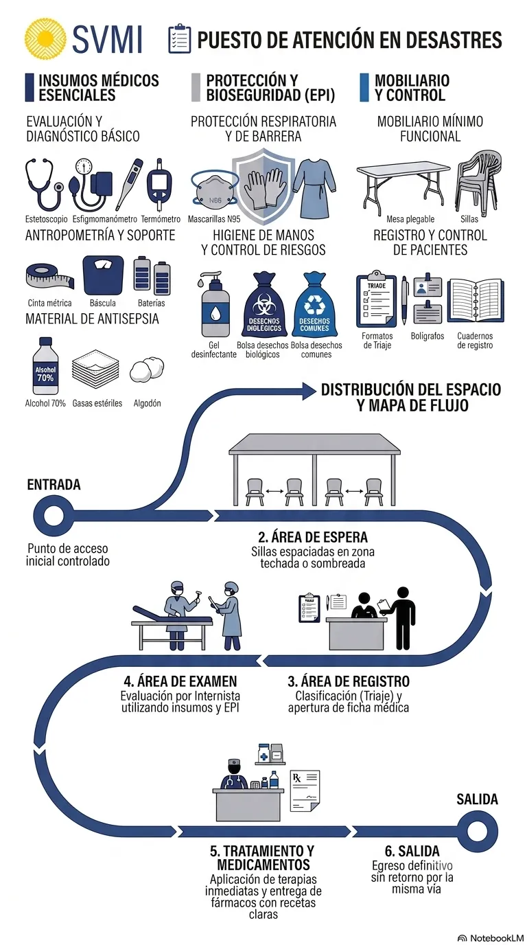 Guía Visual Puesto de Atención en Desastres (Gemini)